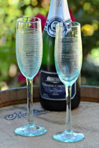 Balinese Champagne Flutes